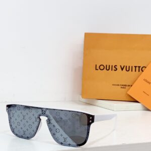 LOUIS VUITTON MODEL: Z1082 Original LV Edge-Cut Frameless Design Elegant Transformation Endless Taste Pattern Design Classic Unique Temple Logo 👍👍