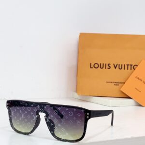 High version LOUIS VUITTO* MODEL: Z1082 Original LV edge-cut frameless shape, gorgeous turn, unlimited taste, pattern design, classic and unique temple logo👍👍
