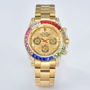 Rolex full diamond watch