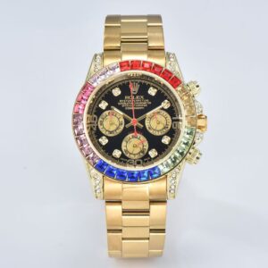 Rolex full diamond watch