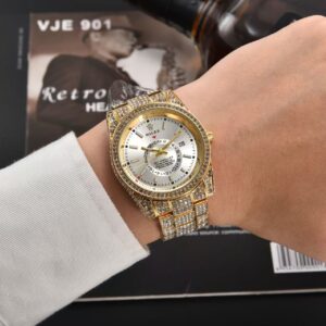 Rolex full diamond watch