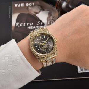 Rolex full diamond watch
