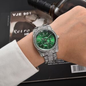 Rolex full diamond watch
