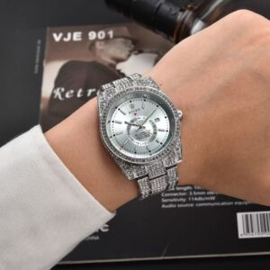 Rolex full diamond watch