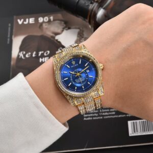 Rolex full diamond watch